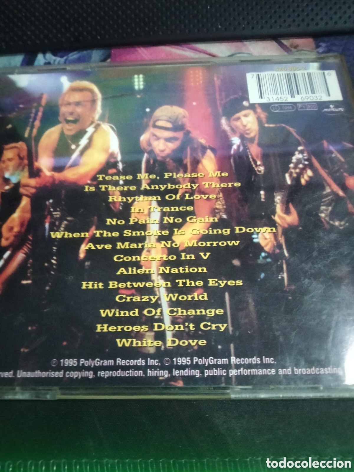 CDs de m&uacute;sica: Scorpions live bites -29 - Foto 2