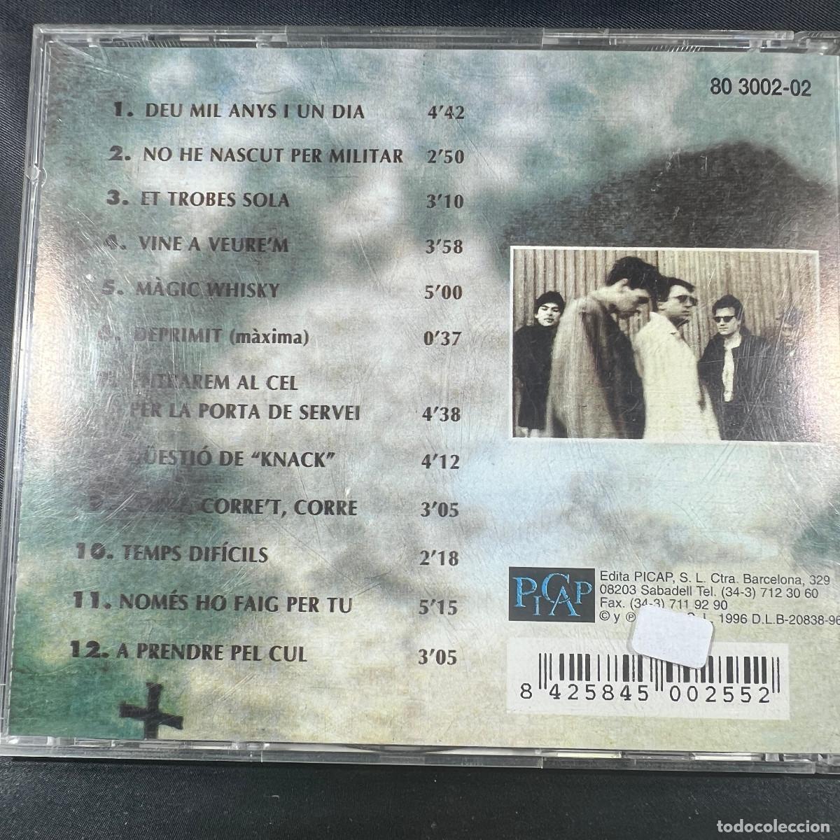 CDs de m&uacute;sica: SAU - PER LA PORTA DE SERVEI - CD - Foto 2