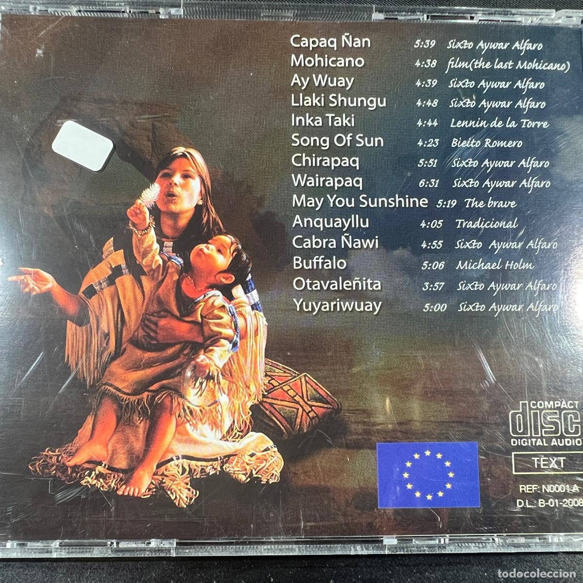 CDs de m&uacute;sica: DRUMS AND SINGS - INKAS AKAW - CD - Foto 2