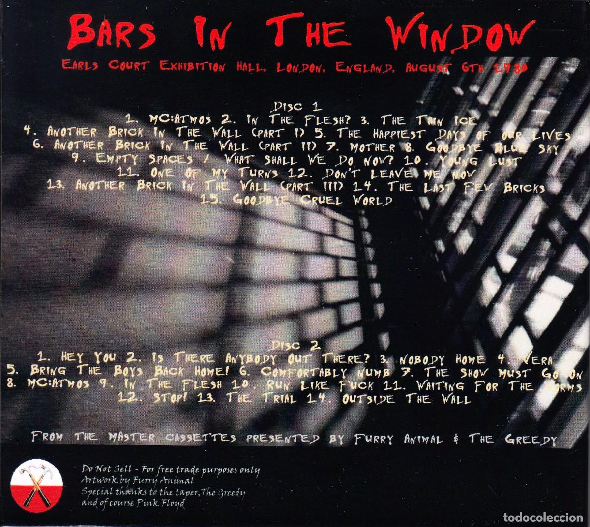 CDs de m&uacute;sica: PINK FLOYD. BARS IN THE WINDOW. 2 CD. - Foto 2