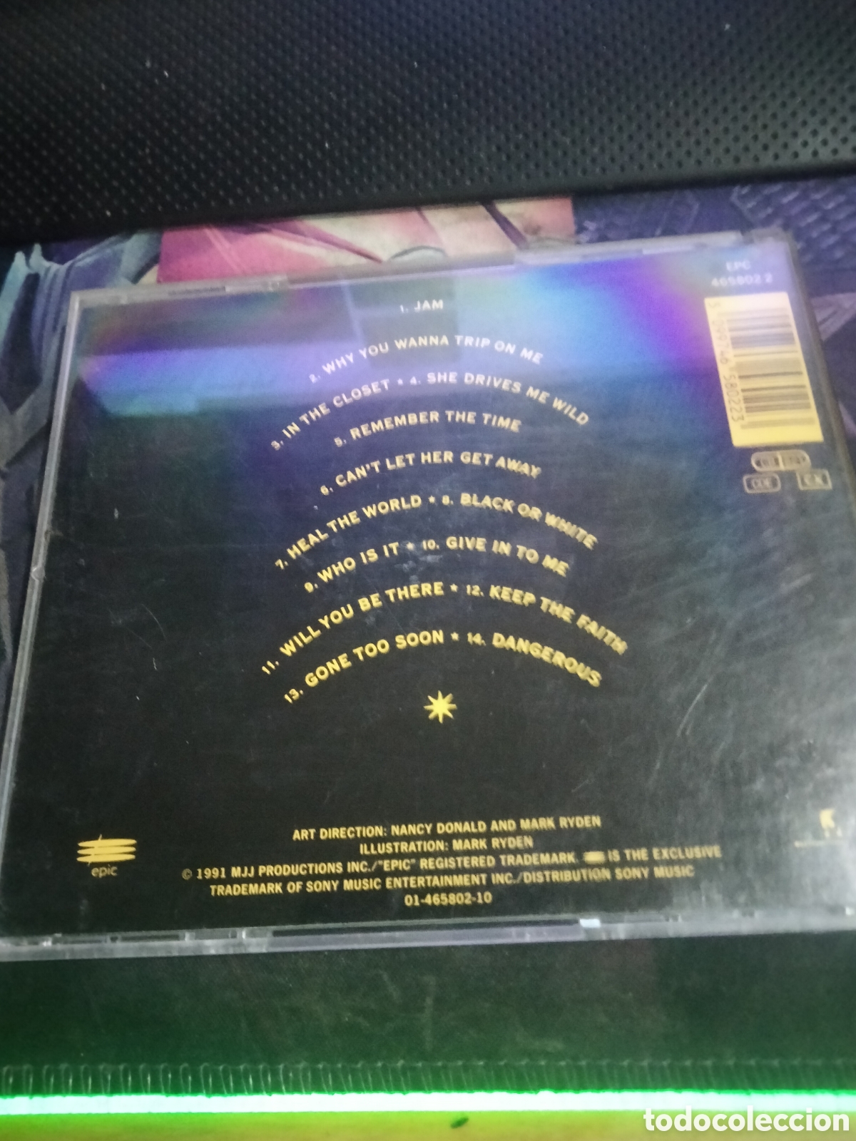 CDs de m&uacute;sica: Michael Jackson dangerous - Foto 2