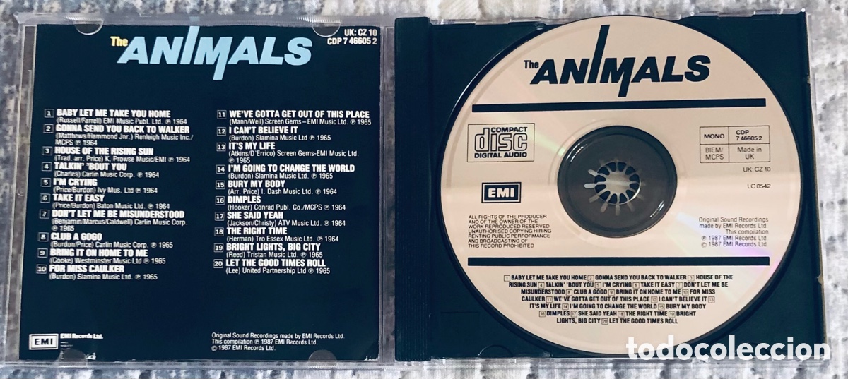CDs de m&uacute;sica: The Animals: The Singles Plus - Foto 2