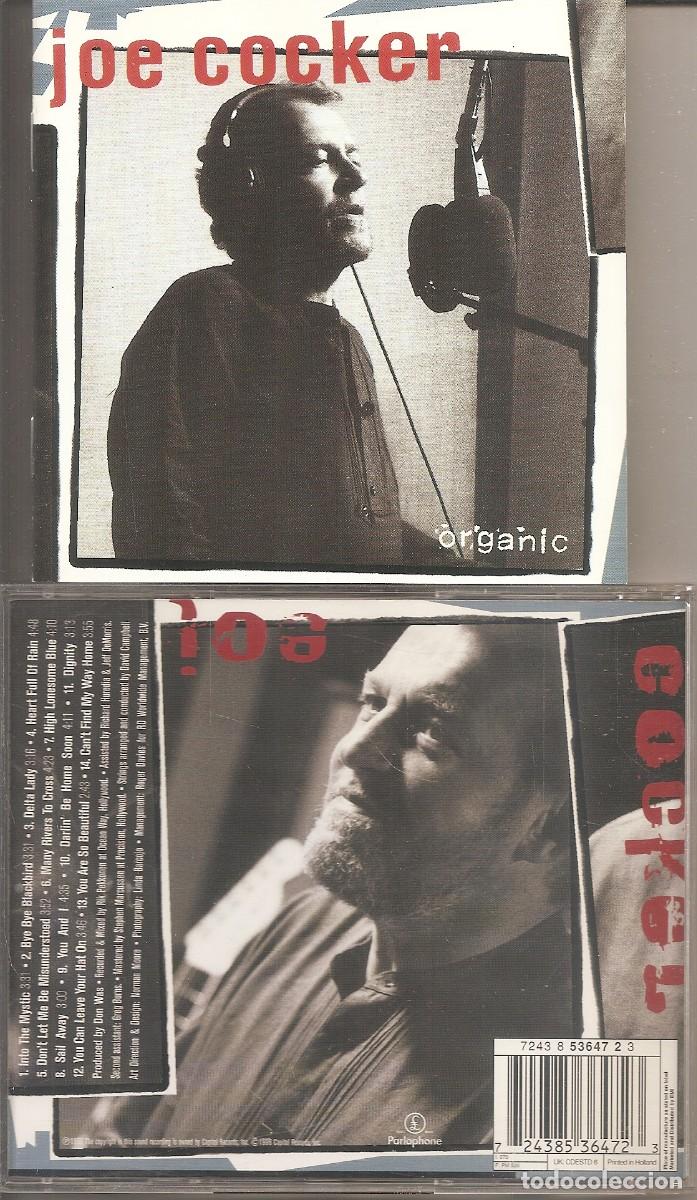 CDs de m&uacute;sica: JOE COCKER - ORGANIC (CD, PARLOPHONE 1998) - Foto 1