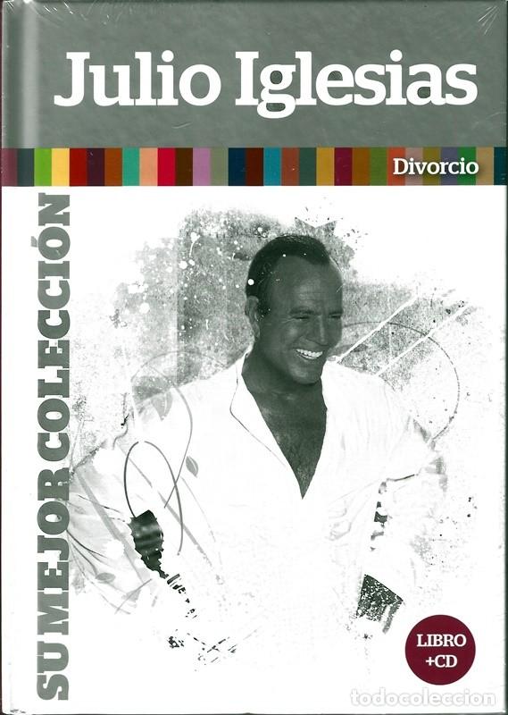 CDs de m&uacute;sica: JULIO IGLESIAS DIVORCIO (LIBRO CD PRECINTADO) - Foto 1