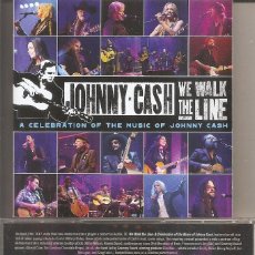 CDs de Música: JOHNNY CASH - WE WALK THE LINE (VARIOS) (DOBLE CD, SONY MUSIC 2012)