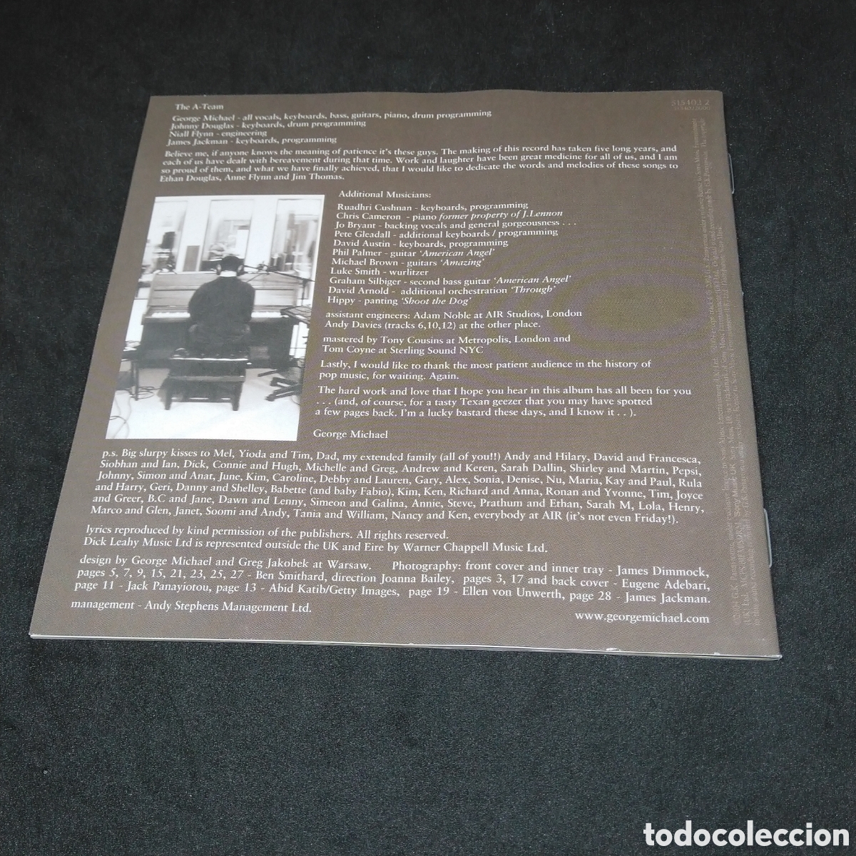 CDs de m&uacute;sica: GEORGE MICHAEL - PATIENCE - CD - 2004 - DISCO VERIFICADO - Foto 3