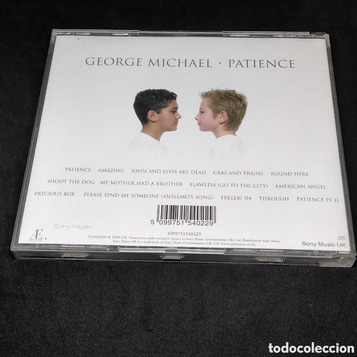 CDs de m&uacute;sica: GEORGE MICHAEL - PATIENCE - CD - 2004 - DISCO VERIFICADO - Foto 5