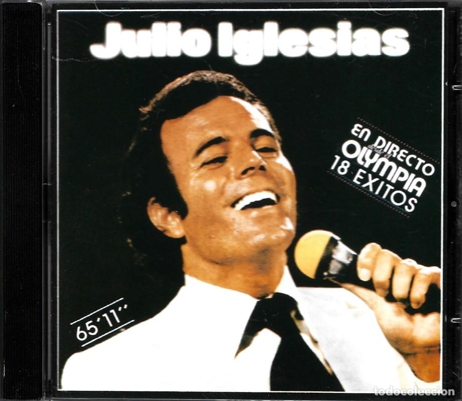 CDs de m&uacute;sica: JULIO IGLESIAS &uml;EN EL OLYMPIA&uml; (CD) - Foto 1