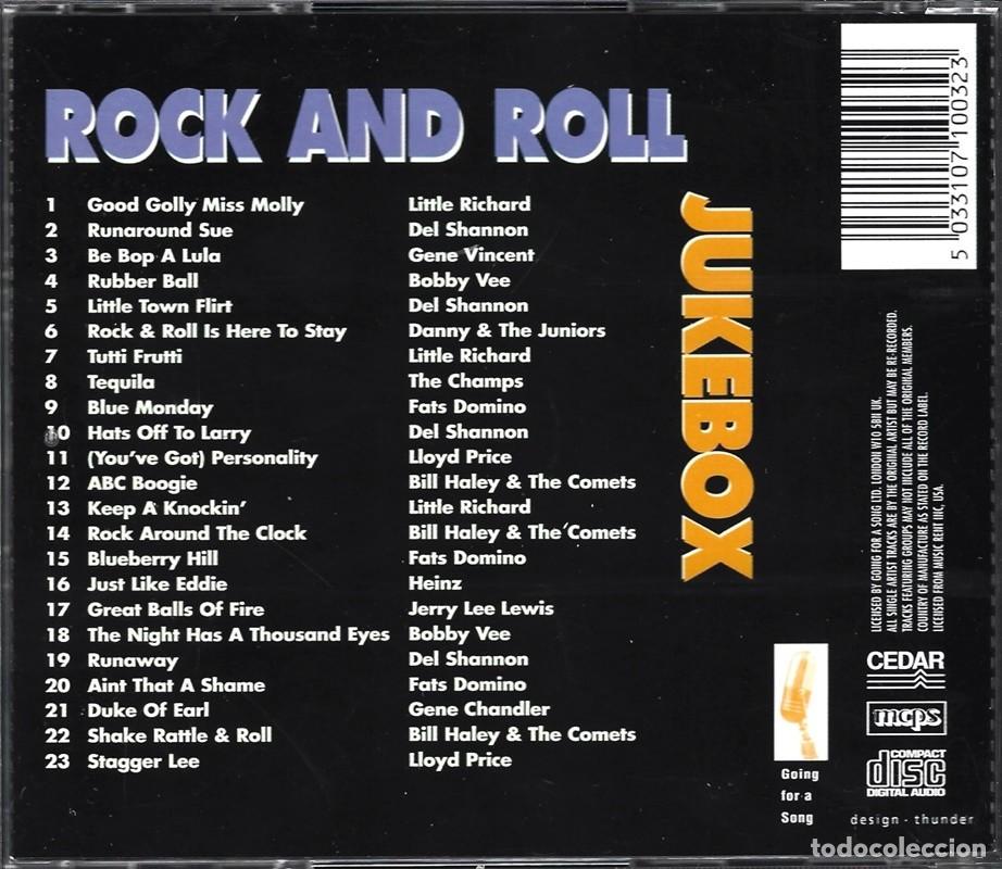 CDs de m&uacute;sica: ROCK AND ROLL JUKEBOX - Foto 2