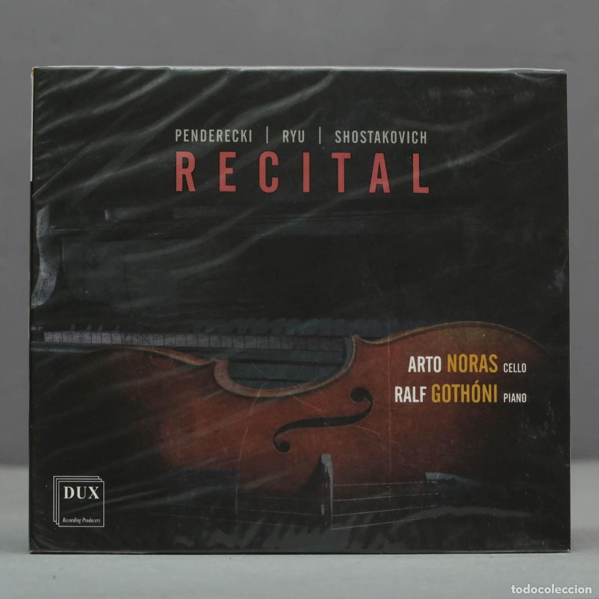CDs de m&uacute;sica: CD. Penderecki / Noras / Gothoni - Recital. PRECINTADO - Foto 1