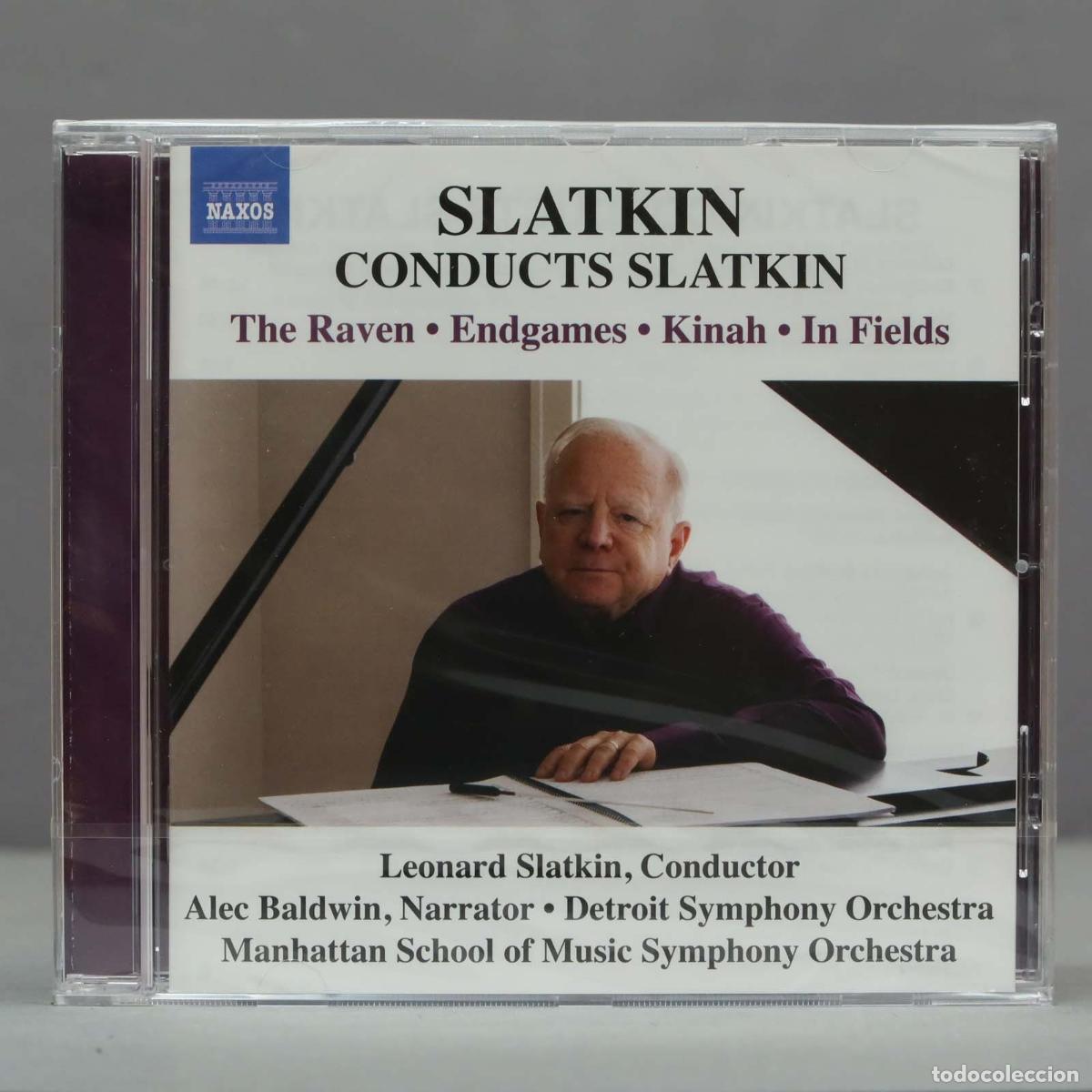 Music CDs: CD. SLATKIN CONDUCTS SLATKIN . PRECINTADO