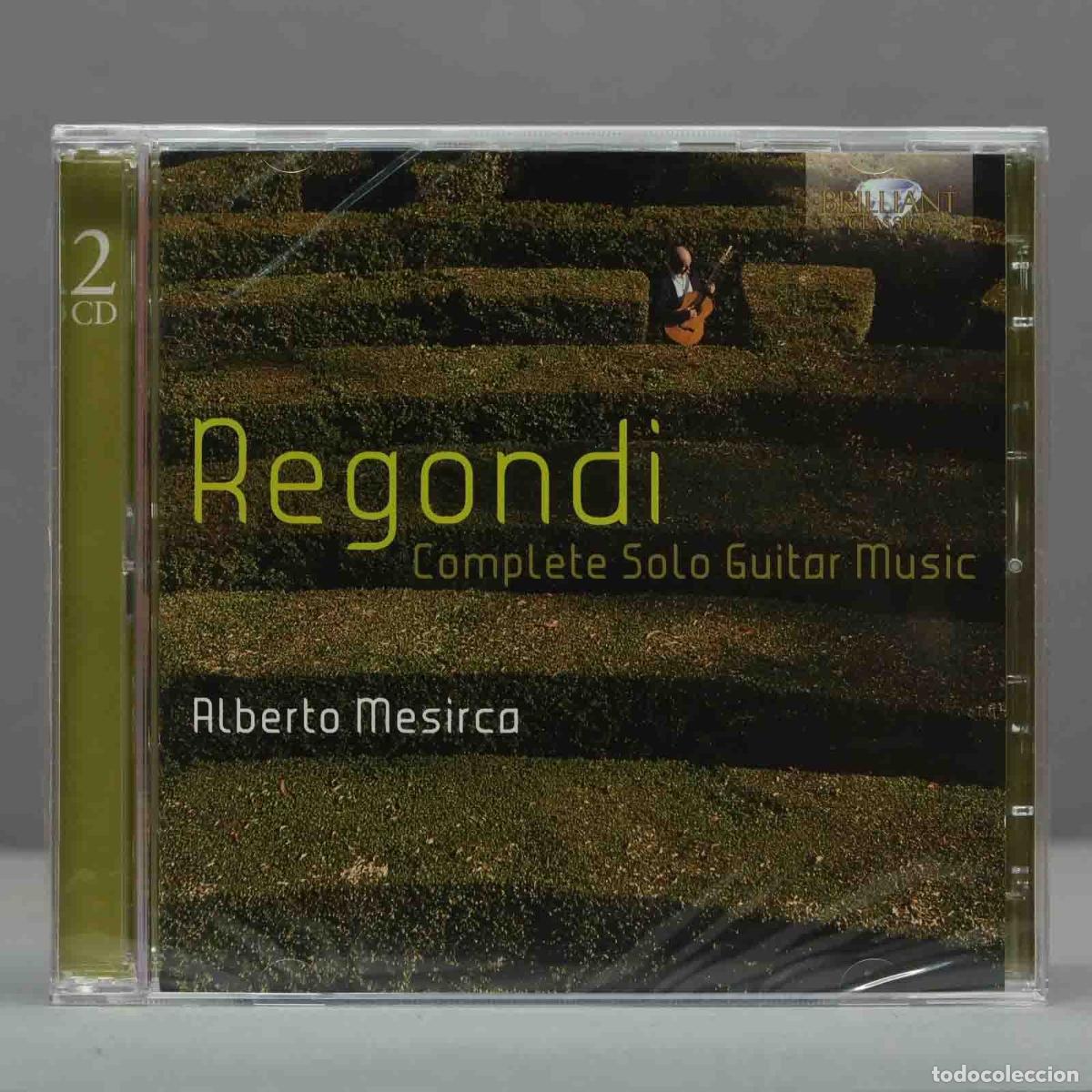 Music CDs: CD. Giulio Regondi Complete Solo Guitar Music - Alberto Mesirca. PRECINTADO
