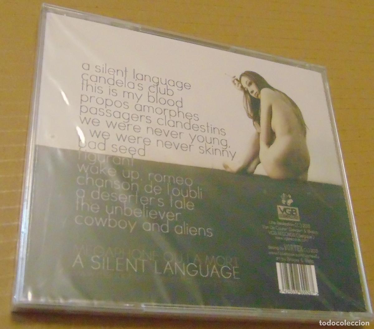 CDs de m&uacute;sica: MEGAPHONE OU LA MORT&ndash; A Silent Language - CD 2013 - A ESTRENAR - Foto 2