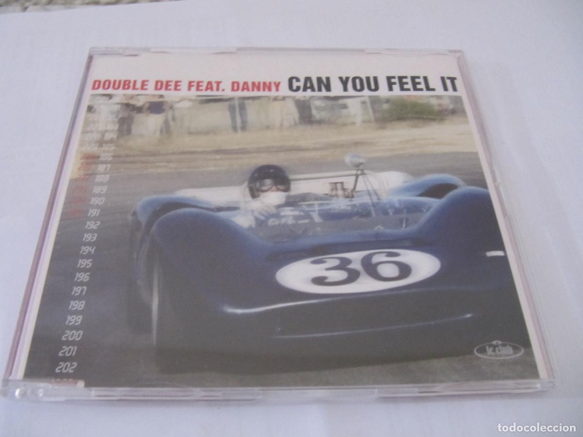 CDs de m&uacute;sica: DOUBLE DEE FEAT DANNY - CAN YOU FEEL IT CD SINGLE 4 TEMAS - Foto 1