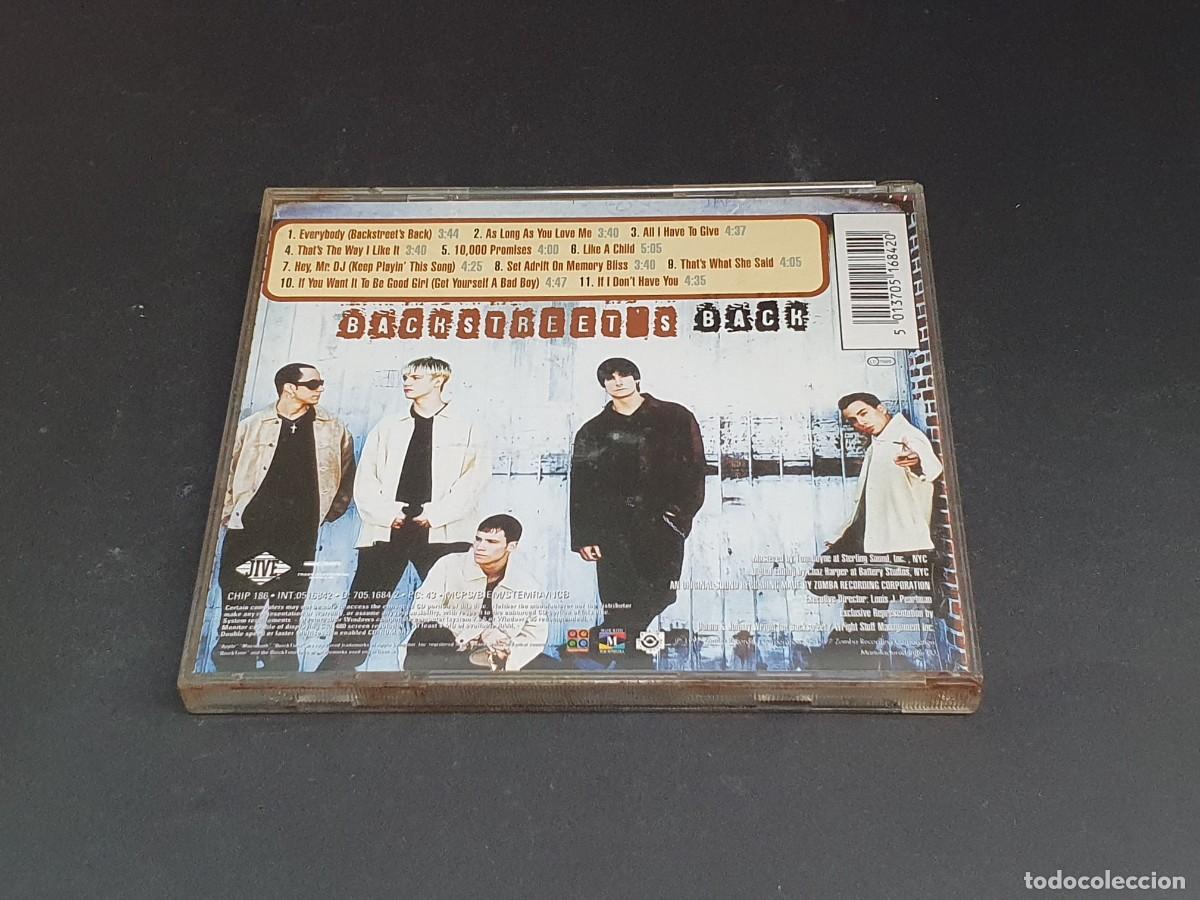 CDs de m&uacute;sica: CD BACKSTREET BOYS - BACKSTREETS BACK - Foto 3