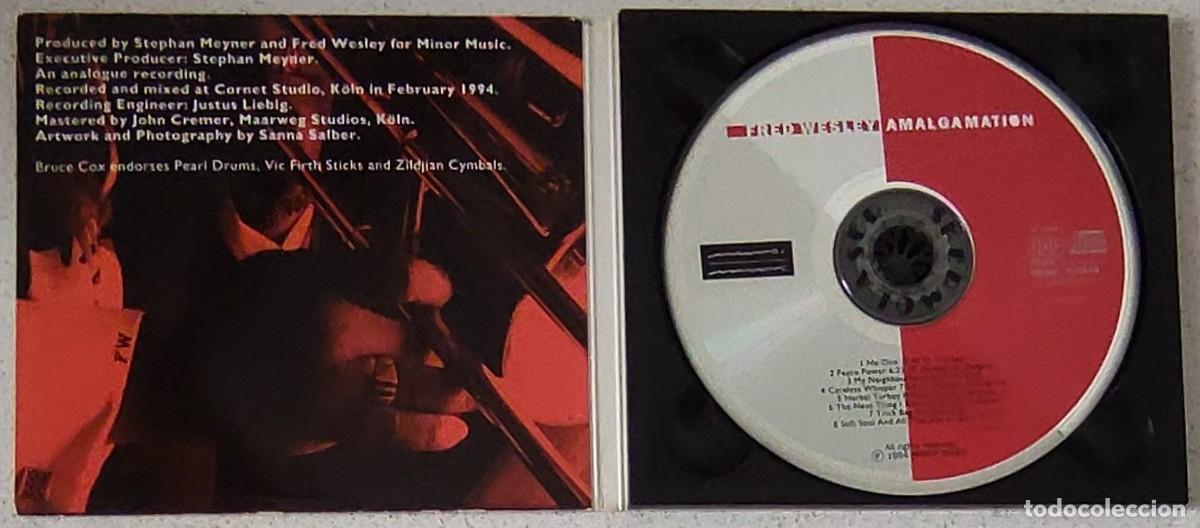 CDs de m&uacute;sica: FRED WESLEY - AMALGAMATION (CD) 1994 - 8 TEMAS - DIGIPACK - Foto 2