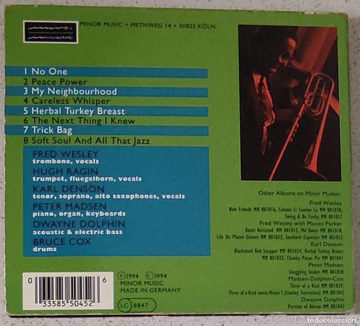 CDs de m&uacute;sica: FRED WESLEY - AMALGAMATION (CD) 1994 - 8 TEMAS - DIGIPACK - Foto 3