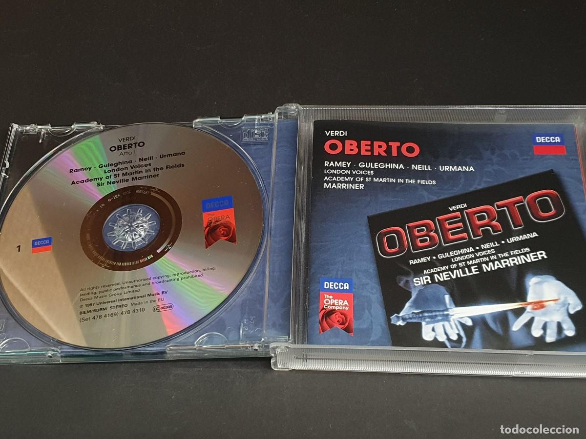 CDs de m&uacute;sica: 2CD NUEVO - VERDI: OBERTO - Foto 2