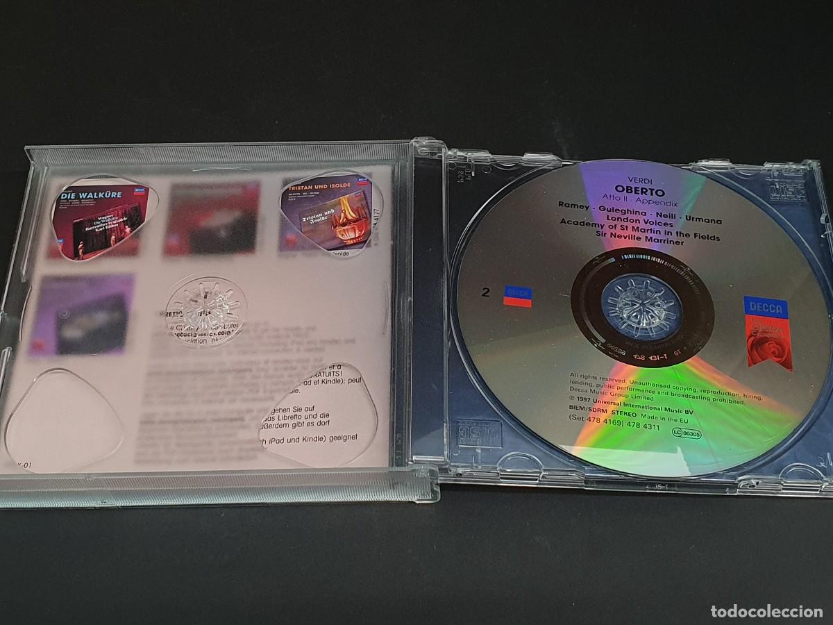 CDs de m&uacute;sica: 2CD NUEVO - VERDI: OBERTO - Foto 3