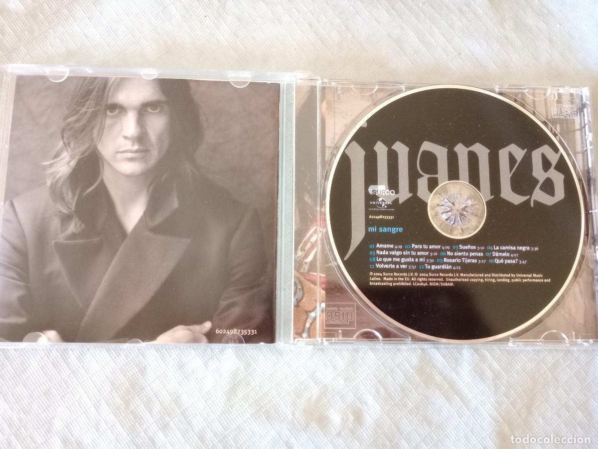 CDs de m&uacute;sica: JUANES / MI SANGRE CD - Foto 3
