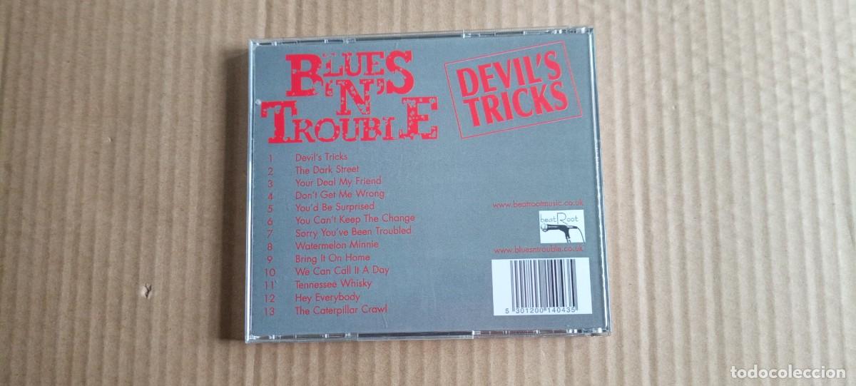 CDs de m&uacute;sica: BLUES N TROUBLE - DEVIL&acute;S TRICKS CD 2003 BLUES ROCK - Foto 2