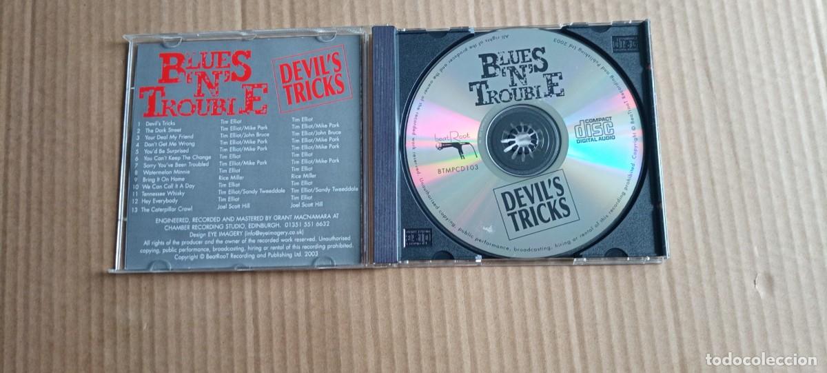 CDs de m&uacute;sica: BLUES N TROUBLE - DEVIL&acute;S TRICKS CD 2003 BLUES ROCK - Foto 3