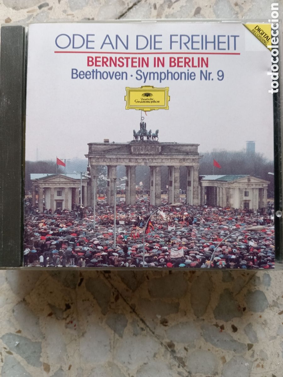 CDs de M&uacute;sica: CD ODE AN DIE FREIHEIT BEETHOVEN SYMPHONIE N&ordm; 9 BERNSTEIN
