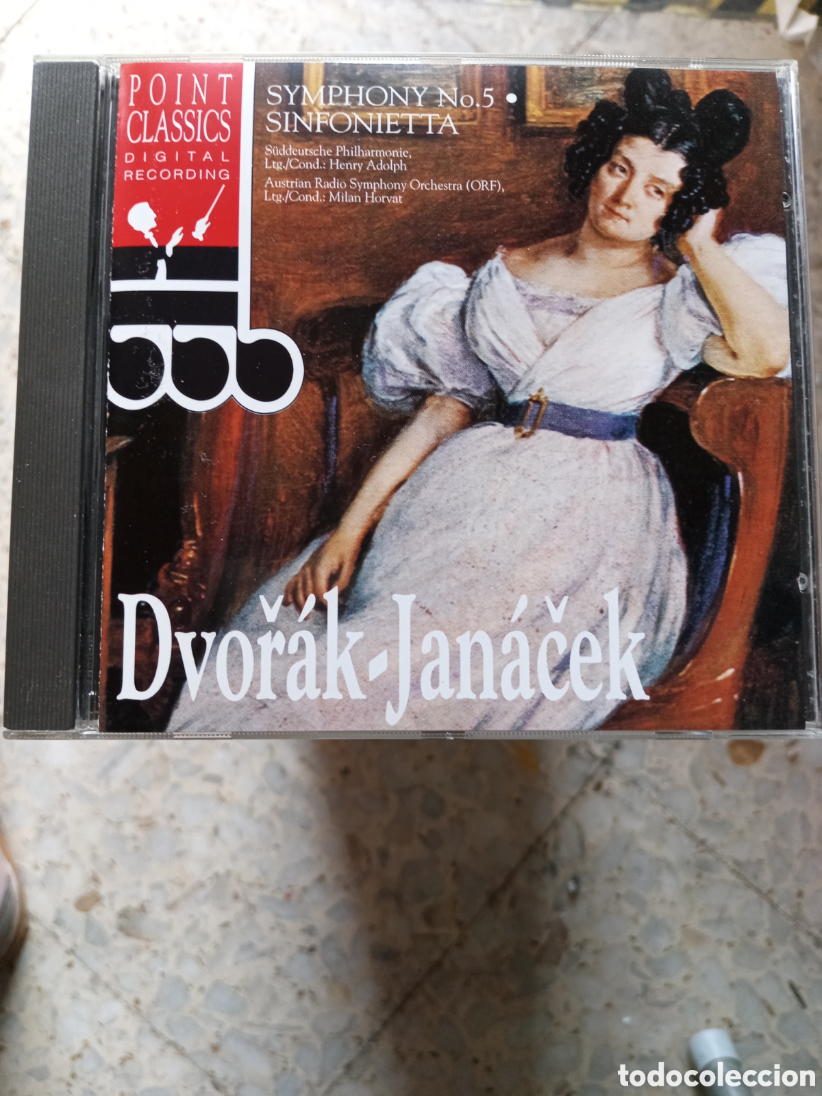 CDs de M&uacute;sica: CD DVORAK SYMPHONY N&ordm; 5 JANACEK SINFONIETTA FUR ORCHESTER