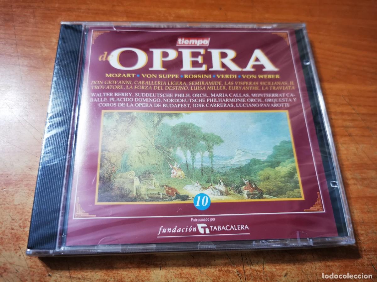 CDs de M&uacute;sica: TIEMPO DE OPERA 10 - CD ALBUM PRECINTADO VERDI VON WEBER ROSSINI MOZART CONTIENE 9 TEMAS