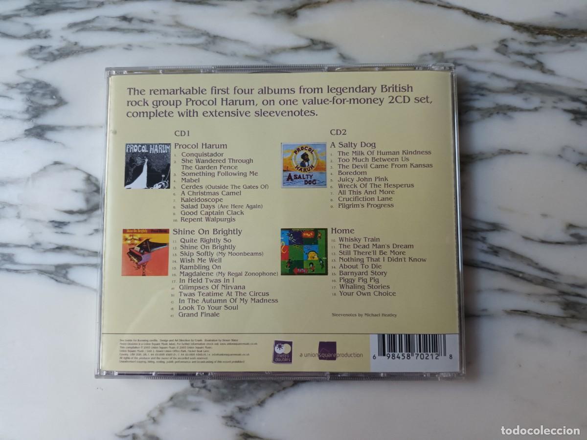 CDs de m&uacute;sica: PROCOL HARUM - THE FIRST FOUR - 4 LP EN 2 CD - 2003 - Foto 5