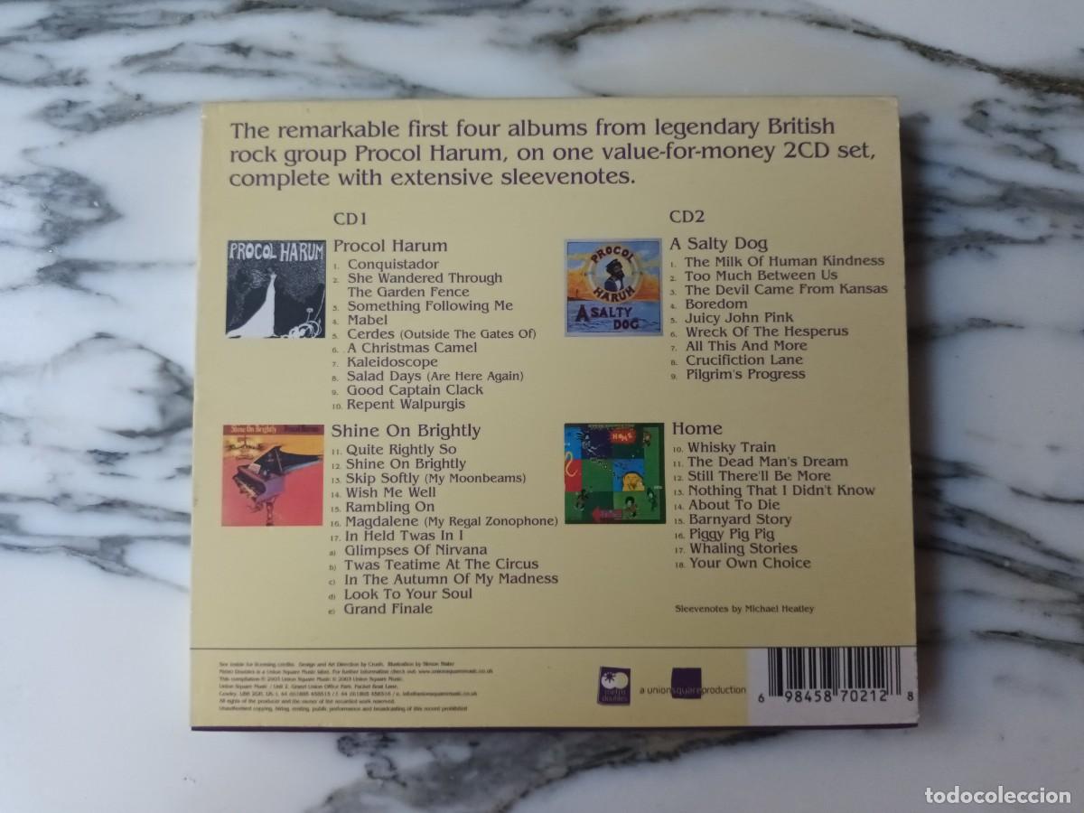 CDs de m&uacute;sica: PROCOL HARUM - THE FIRST FOUR - 4 LP EN 2 CD - 2003 - Foto 6