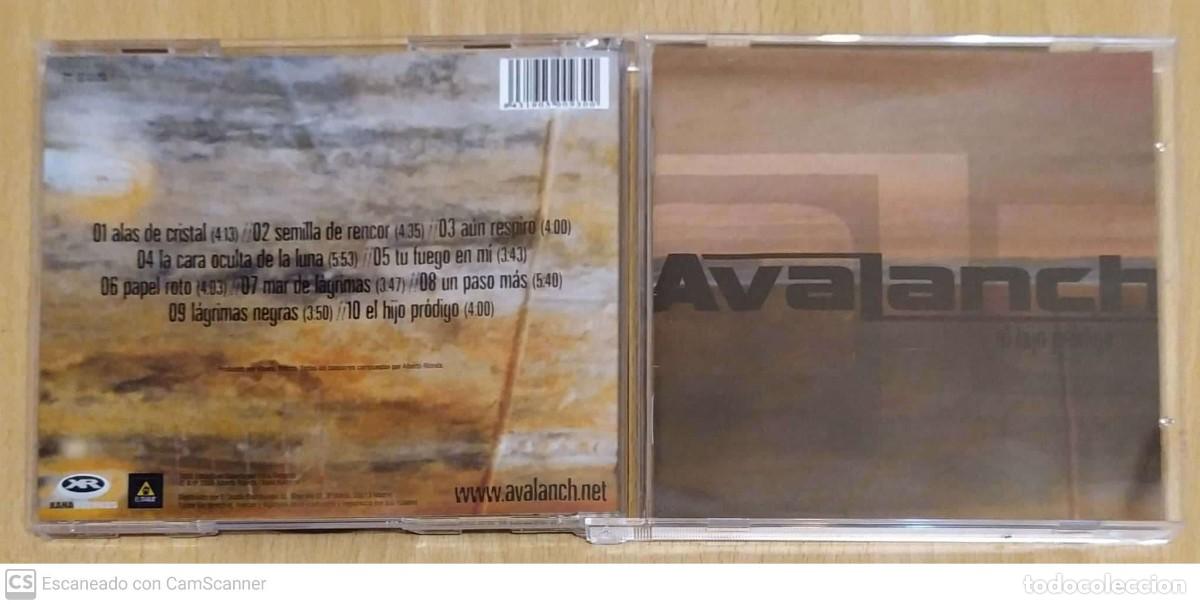 CDs de m&uacute;sica: AVALANCH (EL HIJO PRODIGO) CD 2005 - Foto 3