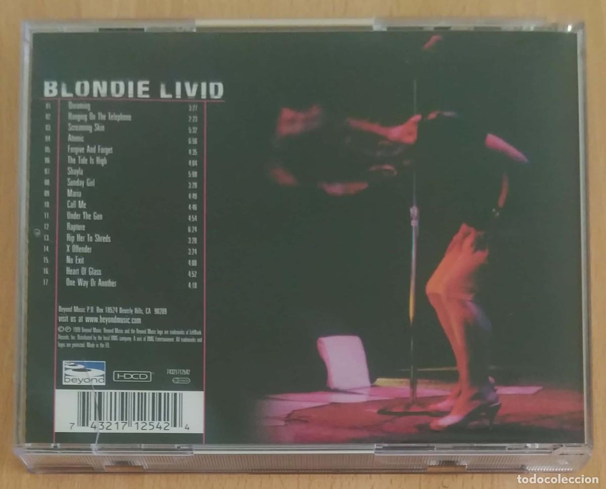 CDs de m&uacute;sica: BLONDIE (LIVID) CD 1999 - Foto 2