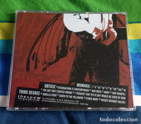 CDs de m&uacute;sica: MUMAKIL / OBTUSE / THIRD DEGREE - SPLIT CD - GRINDCORE DEATH METAL - Foto 3