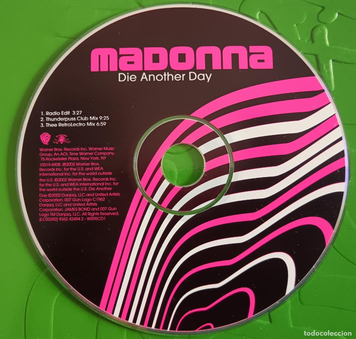 madonna cd single die another day - Compra venta en todocoleccion