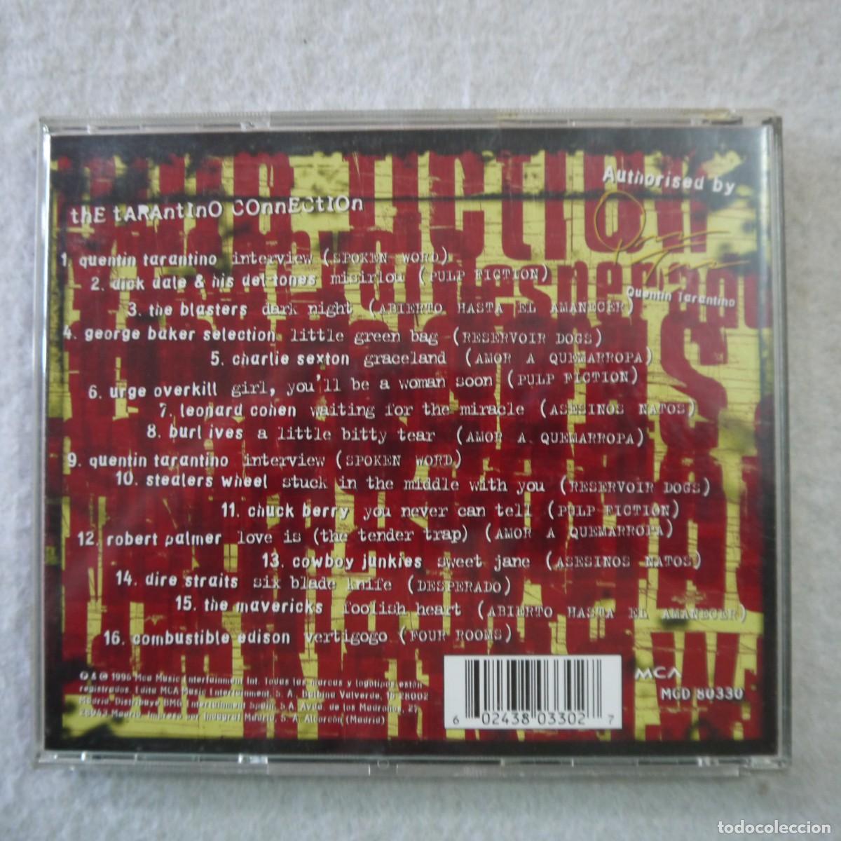 CDs de m&uacute;sica: THE TARANTINO CONNECTION - CD 1996 - Foto 3
