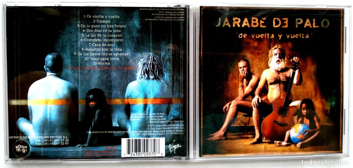 CDs de m&uacute;sica: JARABE DE PALO. DE VUELTA Y VUELTA. CDs. - Foto 1