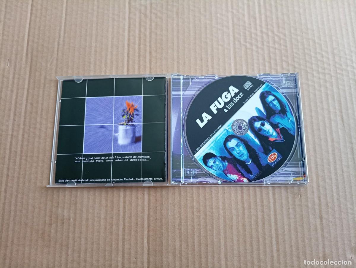 CDs de m&uacute;sica: LA FUGA - A LAS DOCE CD 2001 - Foto 2