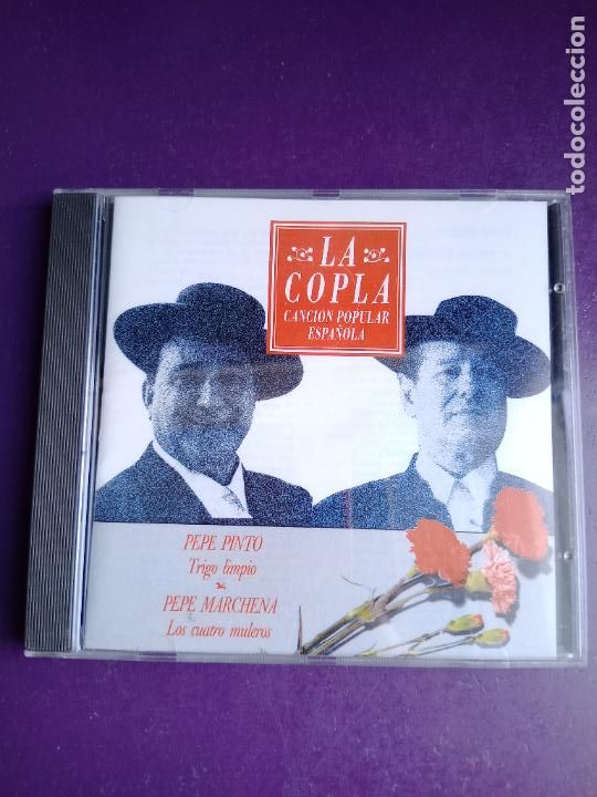 CD di Musica: PEPE PINTO, TRIGO LIMPIO / PEPE MARCHENA, LOS CUATRO MULEROS CD BMG 1992 - CANCION ESPAÑOLA, COPLA