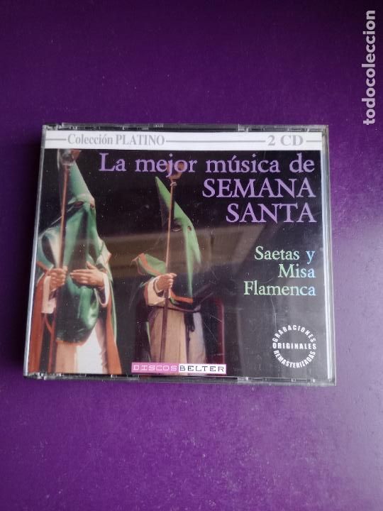 CD di Musica: MEJOR MUSICA SEMANA SANTA DOBLE CD BELTER - FOSFORITO, MARCHENA, VALDERRAMA - SAETAS MISAS FLAMENCAS