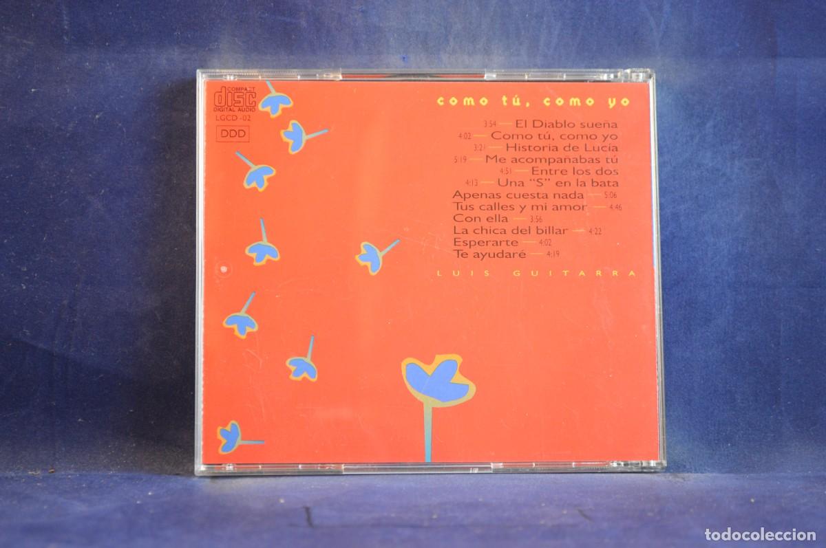 CDs de m&uacute;sica: LUIS GUITARRA - COMNO TU COMO YO - CD - Foto 2