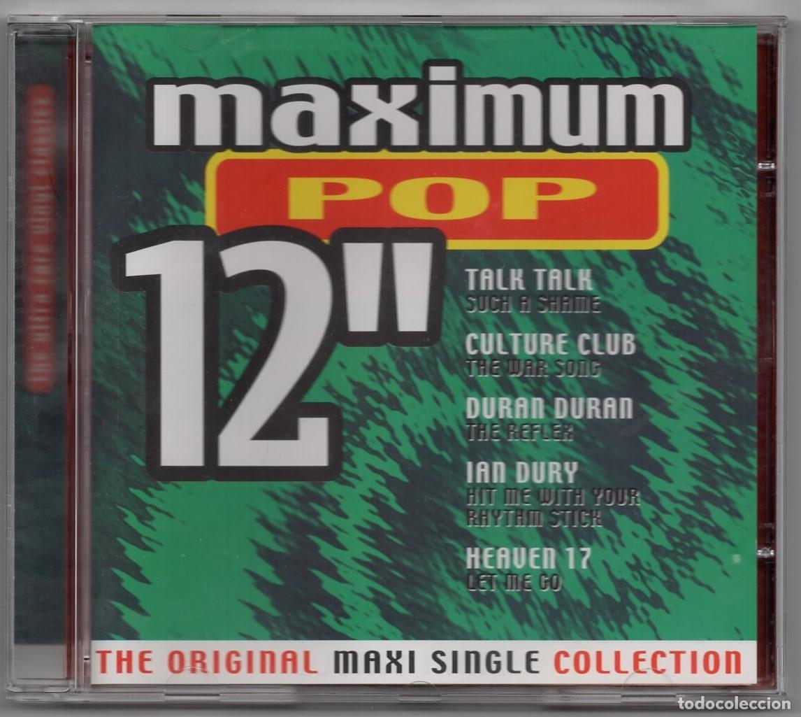 CDs de m&uacute;sica: CD - MAXIMUM POP - 12&rdquo; - THE ORIGINAL MAXI SINGLE COLLECTION - Foto 1