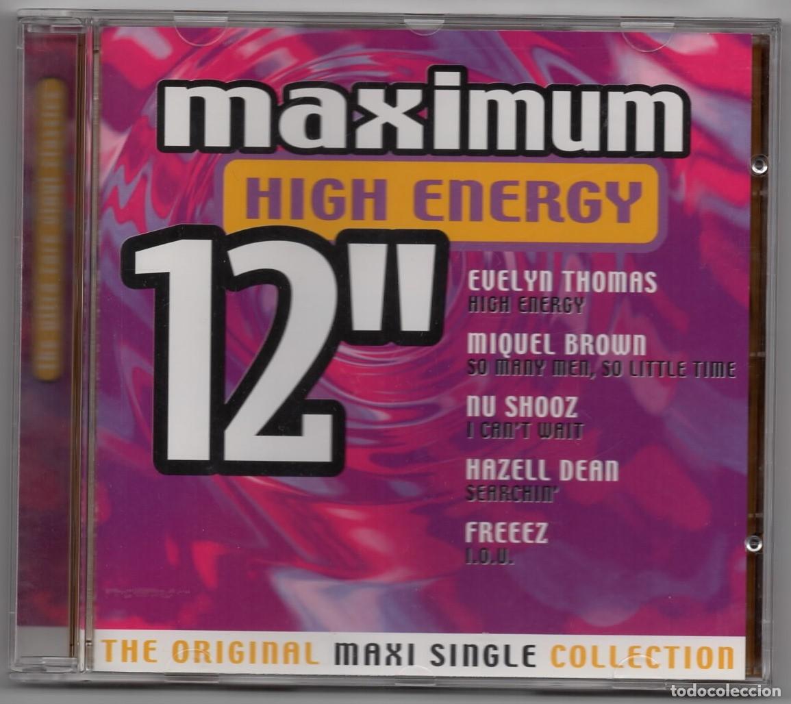 CDs de m&uacute;sica: CD - MAXIMUM HIGH ENERGY - 12&rdquo; - THE ORIGINAL MAXI SINGLE COLLECTION - Foto 1