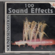CDs de Música: CD - 100 SOUND EFFECTS - SOUND SENSATION