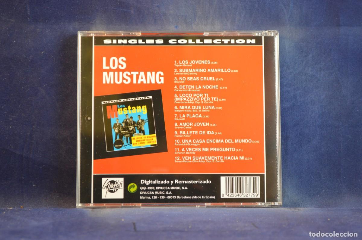 CDs de m&uacute;sica: LOS MUSTANG &ndash; SINGLES COLLECTION - CD - Foto 2