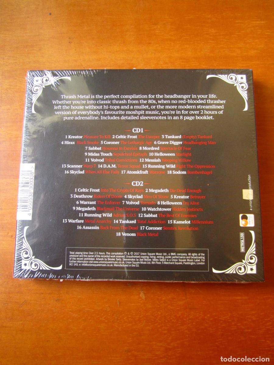 CDs de m&uacute;sica: Thrash Metal 2 CDs Pack - Foto 3
