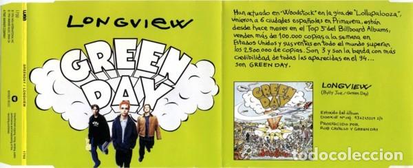 CDs de m&uacute;sica: Green Day &ndash; Longview- PROMO - Foto 2