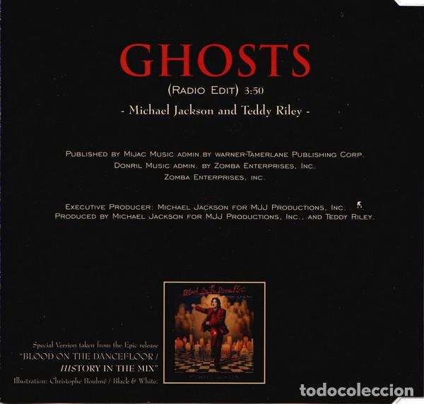 CDs de m&uacute;sica: Michael Jackson &ndash; Ghosts - PROMOCIONAL - Foto 2