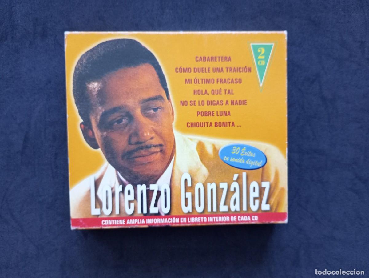 CDs de m&uacute;sica: 2 CDS: LORENZO GONZ&Aacute;LEZ. 30 &Eacute;XITOS EN SONIDO DIGITAL. - Foto 1