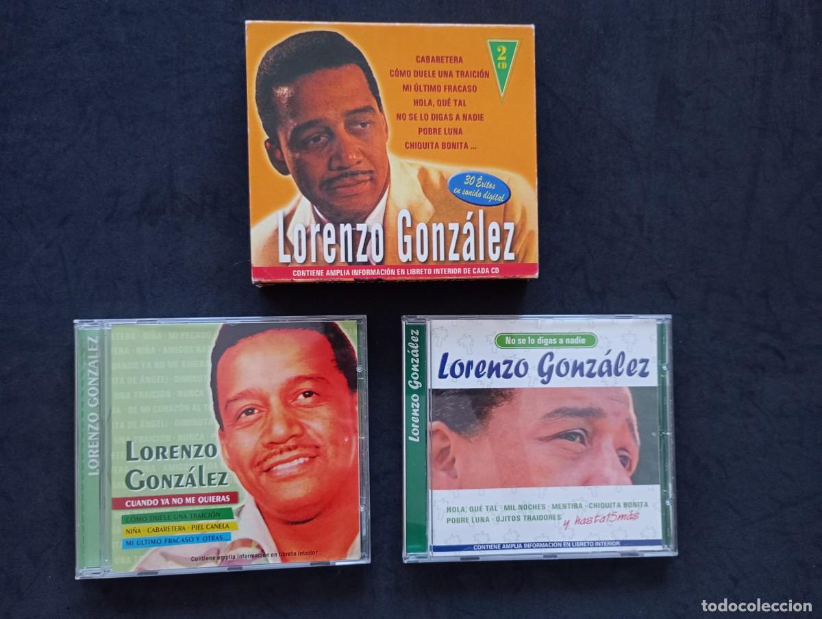 CDs de m&uacute;sica: 2 CDS: LORENZO GONZ&Aacute;LEZ. 30 &Eacute;XITOS EN SONIDO DIGITAL. - Foto 4